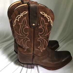 Tony Lama Cowgirl Boots with Box Toe